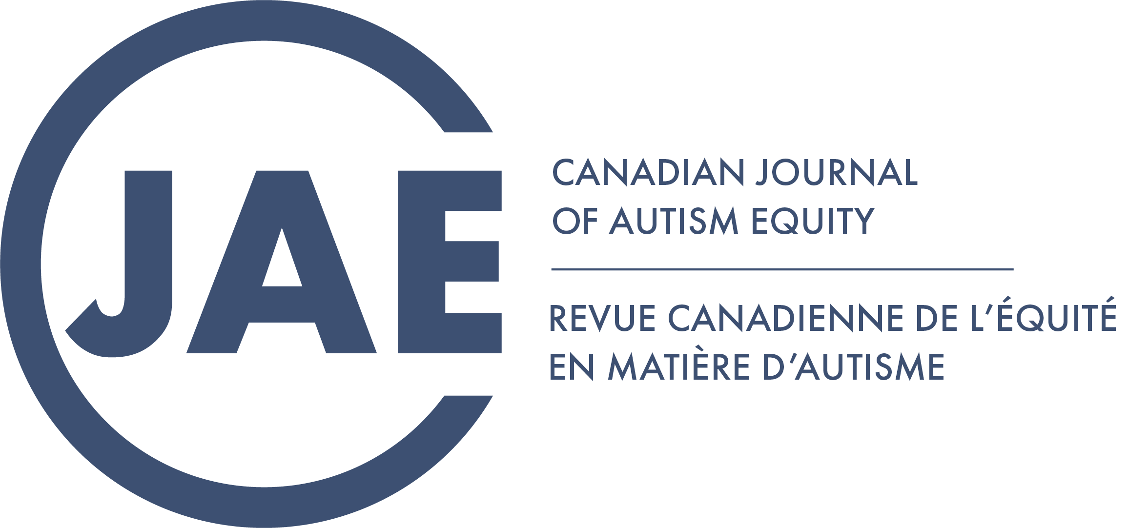 CJAE Canadian Journal of Autism Equity. Revue Canadienne de l'Équité en Matière d'autisme.