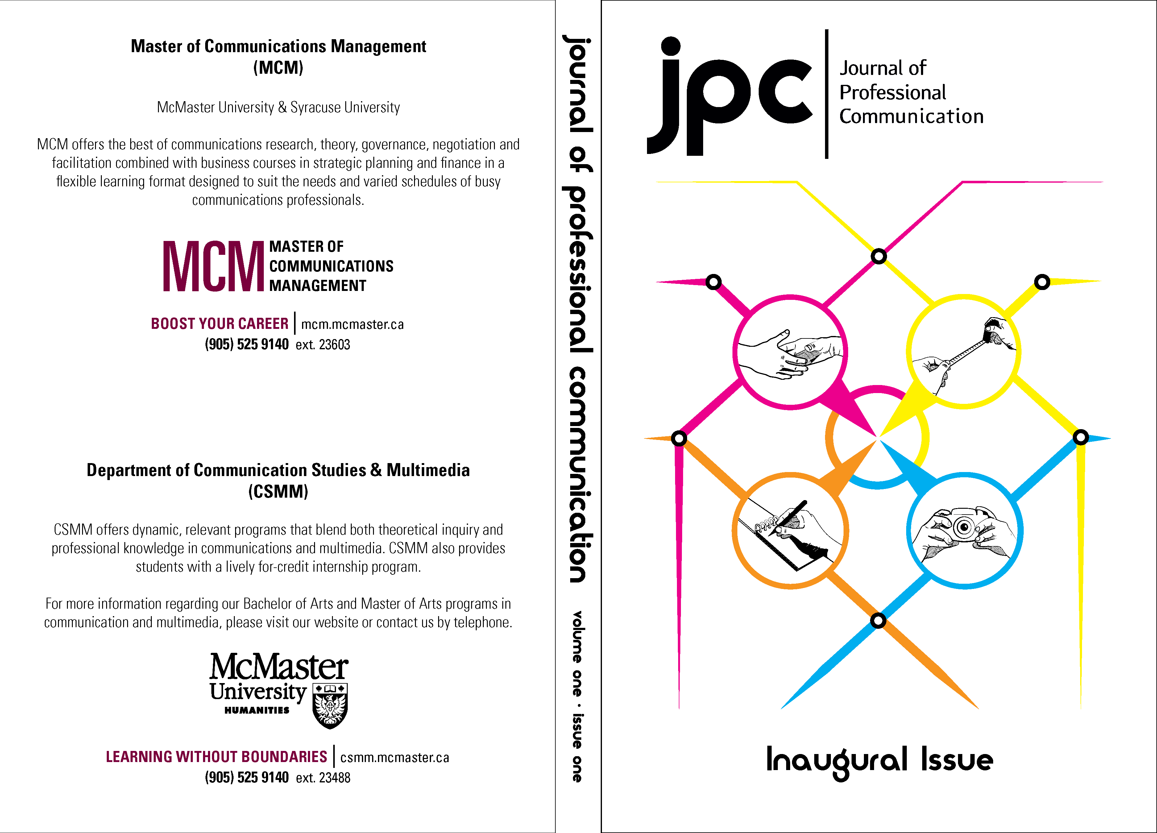 Volume 1, Issue 1 Inaugural Issue