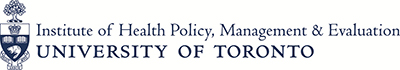 Institute of Health Policy, Management and Evaluation (University of Toronto) logo