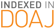 Indexed in DOAJ logo